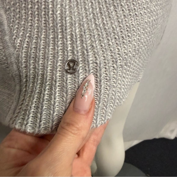 LULULEMON We Like To Cardi in Heathered Medium Grey / White - Picture 15 of 16